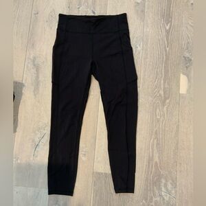 Lululemon black 7/8 legging